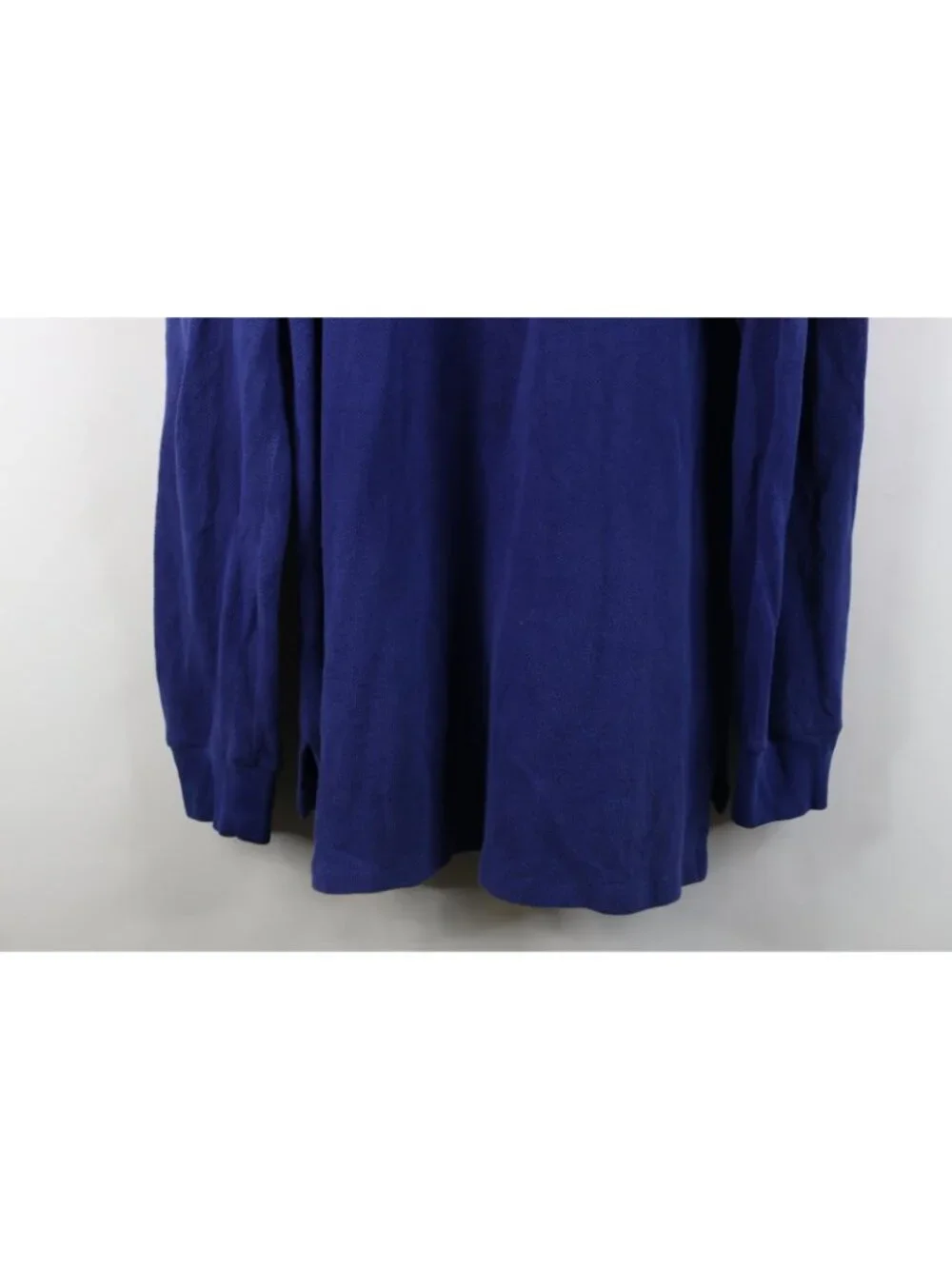 Vintage 90s Ralph Lauren Mens XL Color Block Thermal Knit Long Sleeve Rugby Polo